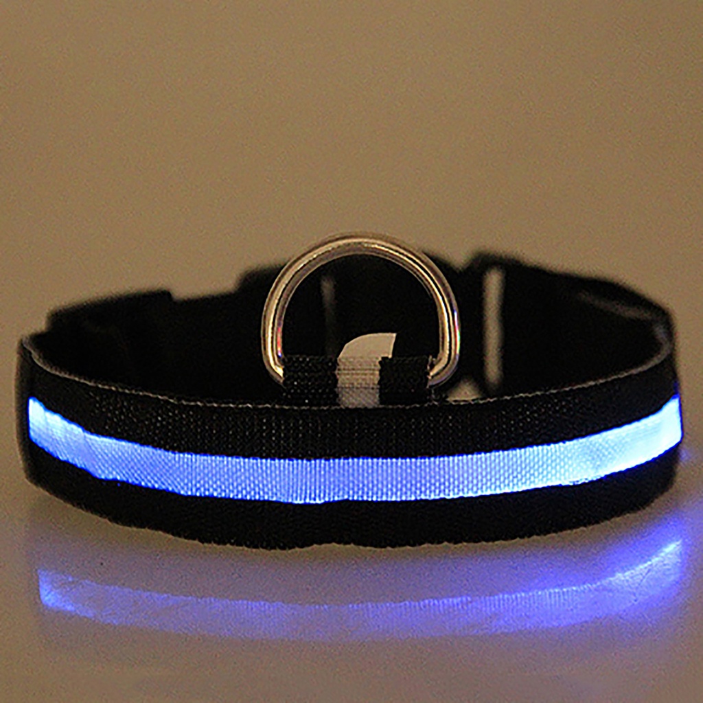 Vòng Cổ Nylon PháT SáNg LED Cho Thú Cưng