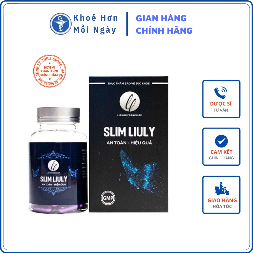 Slim Liuly - Hỗ trợ tăng cường chuyển hóa mỡ trong cơ thể