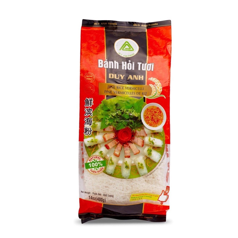 Bánh Hỏi Tươi Duy Anh Food Gói 400gr Hàng Xuất Khẩu