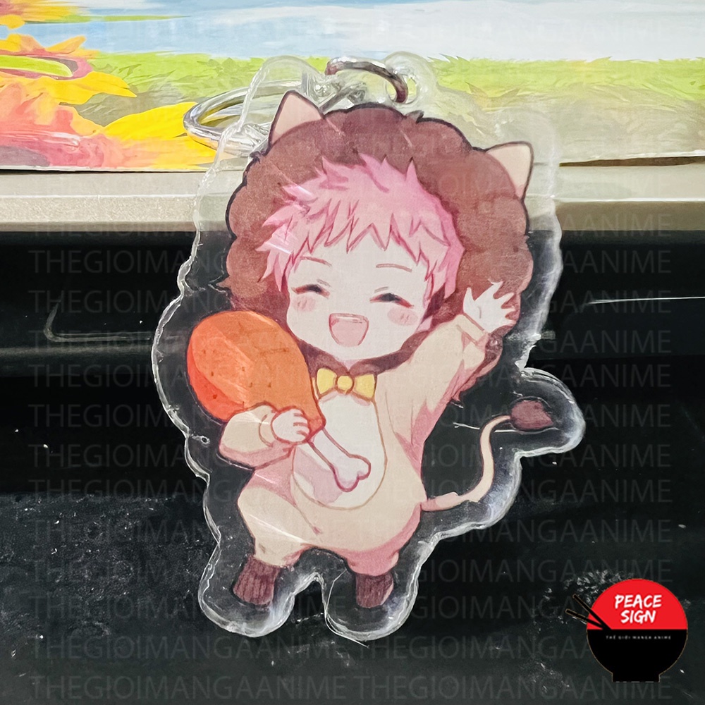 ( ĐỒ NGỦ THÚ ) Móc khóa JUJUTSU KAISEN cute CHÚ THUẬT HỒI CHIẾN anime chibi mica trong acrylic xinh xắn đáng yêu