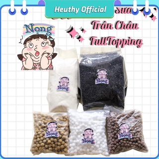 Set trà sữa trân châu trà sữa tự pha bột trà sữa trà sữa gói fulltopping chuẩn vị ( 25 - 30 ly )-NOG165M6