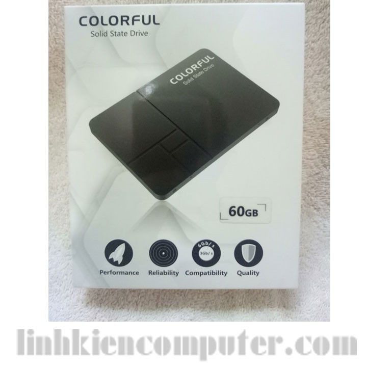 Ổ cứng SSD 64GB Colorful 2.5 inch SATA NWH Phân phối - bảo hành 3 năm | BigBuy360 - bigbuy360.vn