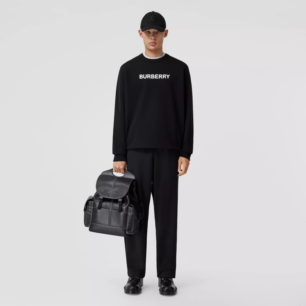 Áo sweater đen dài tay vải thu đông co giãn mềm mịn Black Tee dành cho nam nữ