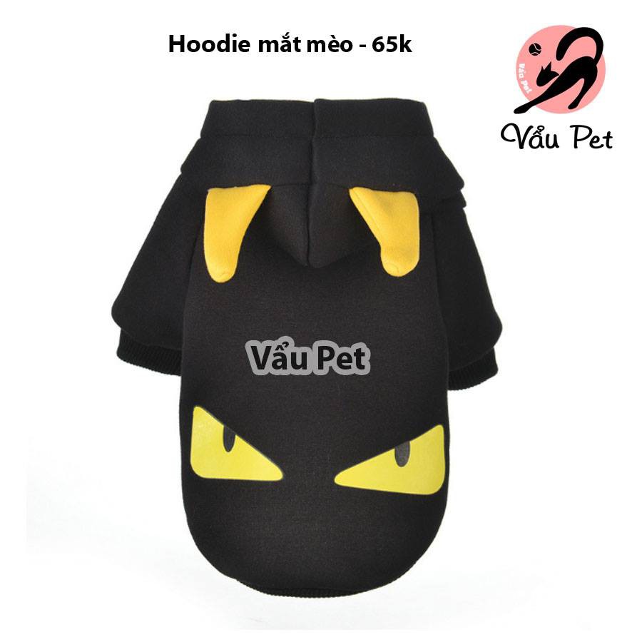 Áo chó mèo Hoodie cực chất - Quần áo cho chó mèo thú cưng