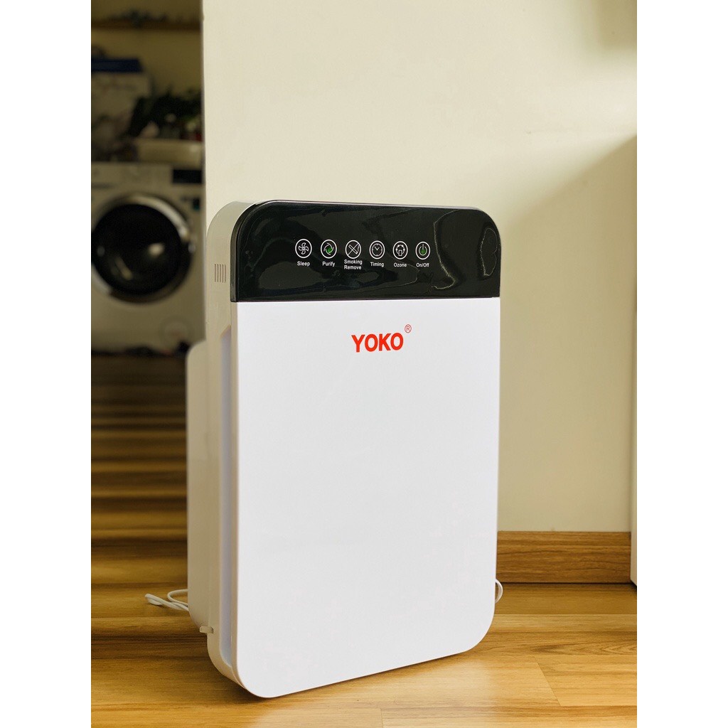 Máy Lọc Không Khí YOKO Công nghệ thái Lan V2 Màng HEPA Lọc Bụi Mịn PM 2.5