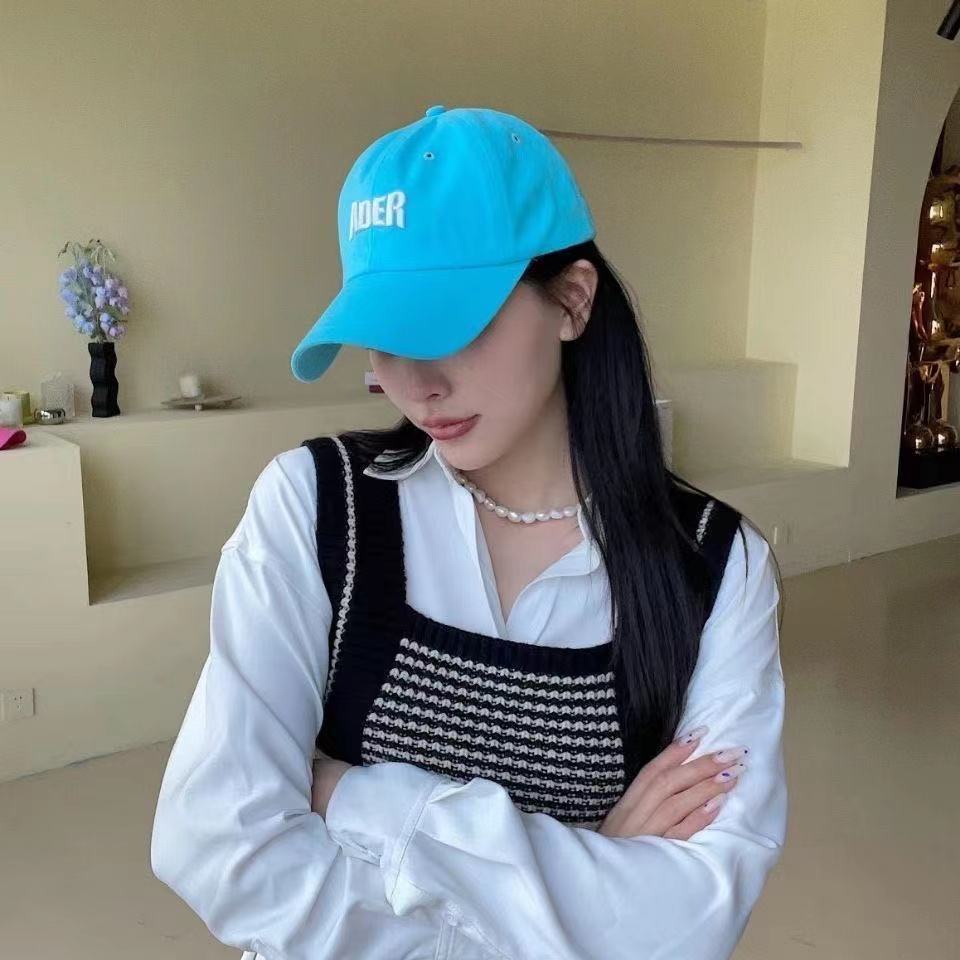 Mũ Lưỡi Trai Mềm Mại Thêu Chữ Ader Uror Phong Cách Hàn Quốc Dành Cho Nam Và Nữ
