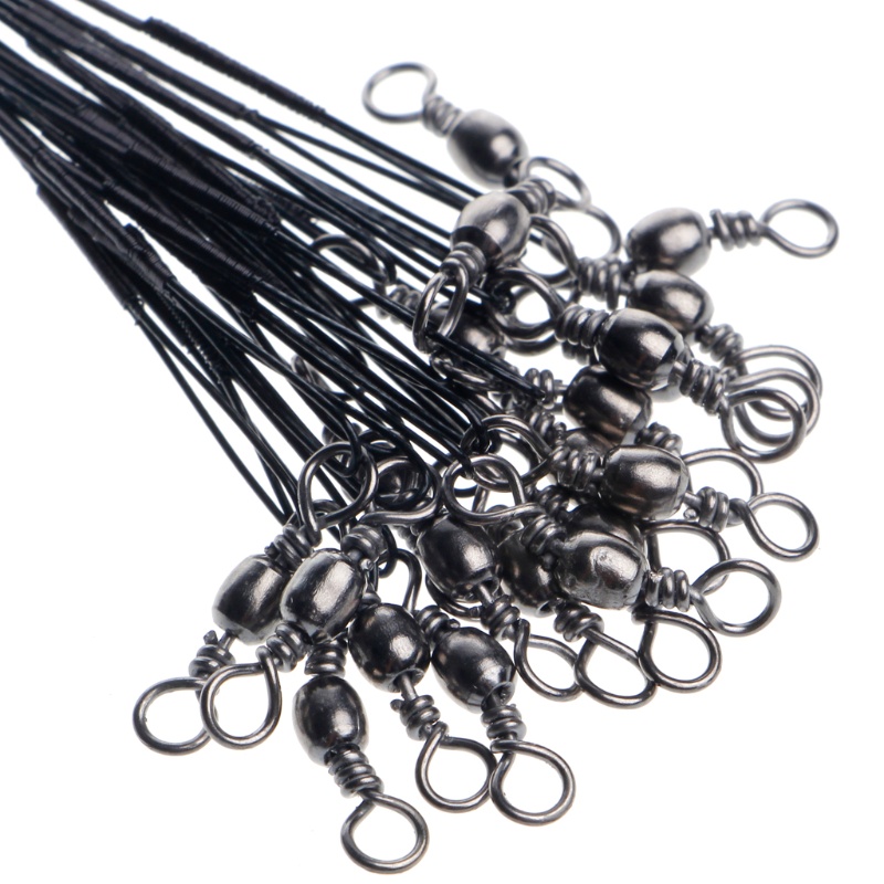 20 Phụ Kiện Dây Câu Cá Bằng Thép Không Gỉ Mới