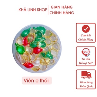 Lẻ 1 viên vitamin e thái dầu dưỡng nhiều màu
