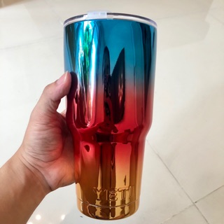 LY GIỮ NHIỆT YETI Ombre 3D - Galaxy 900ML (Logo YETI dập nổi - full phụ kiện)