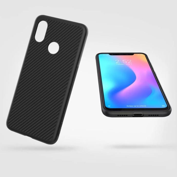 Ốp Điện Thoại Sợi Carbon Cho Realme 3 Pro / Softcase Realme 3 Pro Nyc-1608