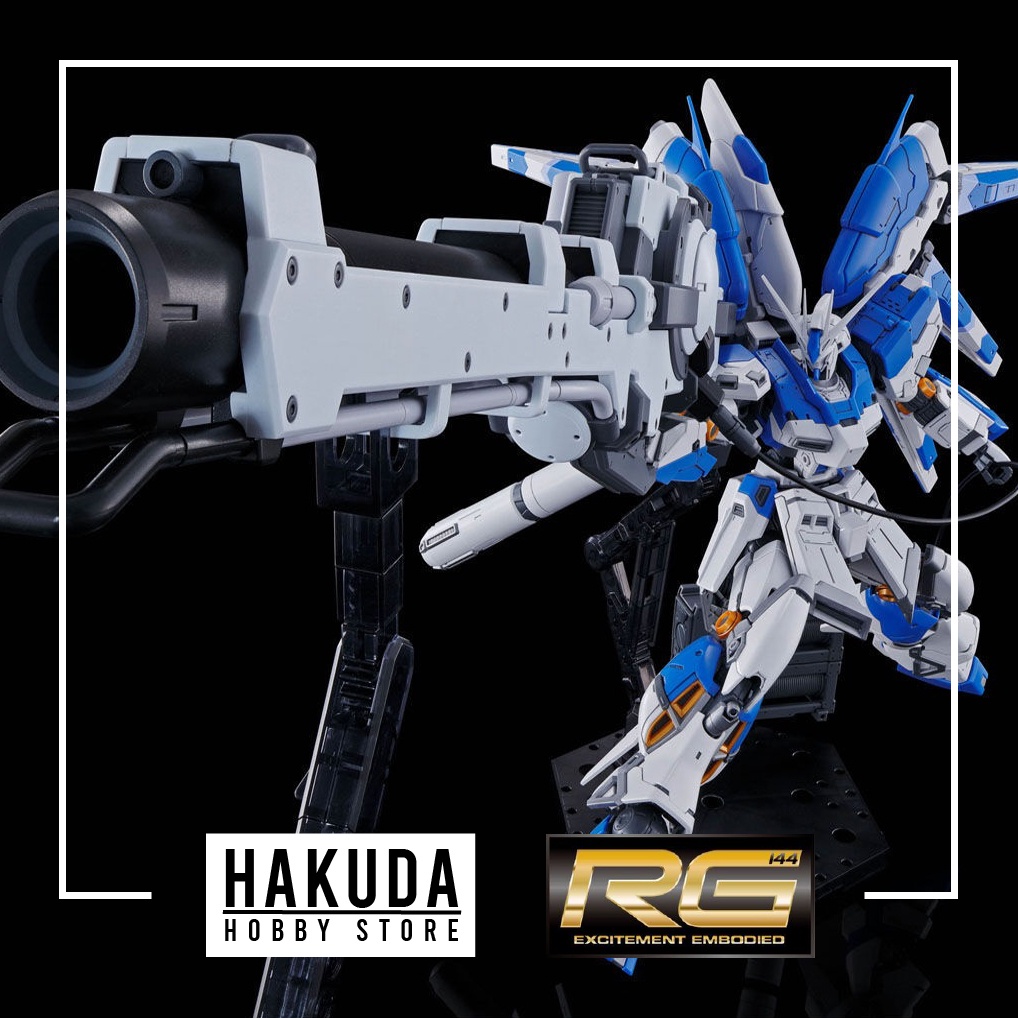 Mô hình P-Bandai RG 1/144 Hyper Mega Bazooka Launcher (Hinu Bazooka) - Chính hãng Bandai Nhật Bản