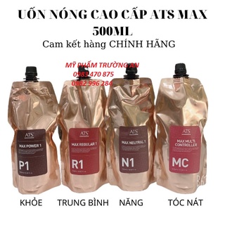 UỐN NÓNG CAO CẤP ATS MAX 500ML- MC: DÀNH CHO TÓC HƯ TỔN NẶNG.