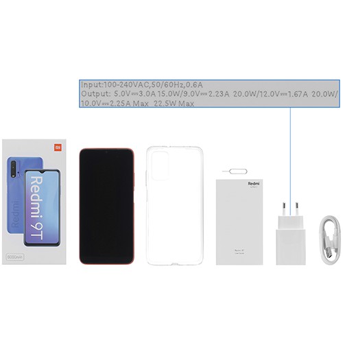 Điện Thoại Xiaomi Redmi 9T - 4GB/64GB - Pin khủng 6000 mAh - Camera 48MP - Chip Snapdragon 662 - BH 18 Tháng | BigBuy360 - bigbuy360.vn