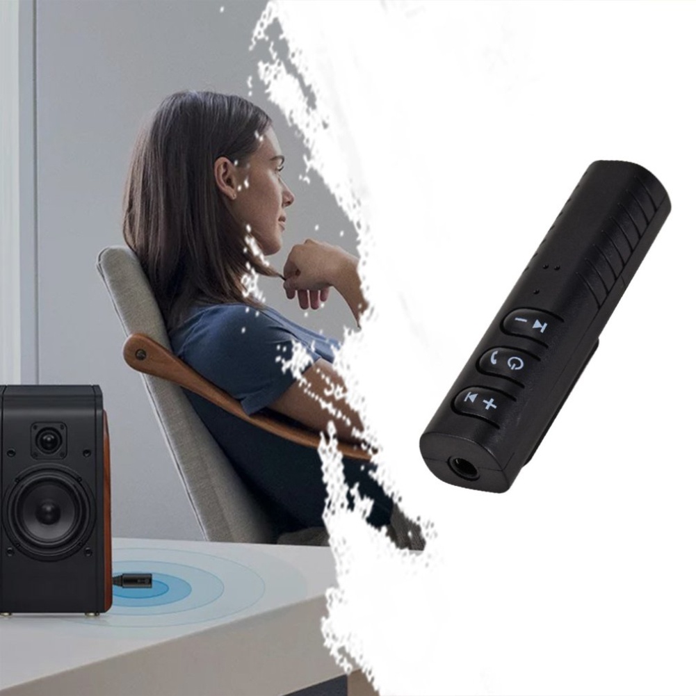 Thiết Bị Thu Phát Âm Thanh Bluetooth Không Dây Giắc Cắm 3.5mm Dành Cho Máy Nghe Nhạc MP3