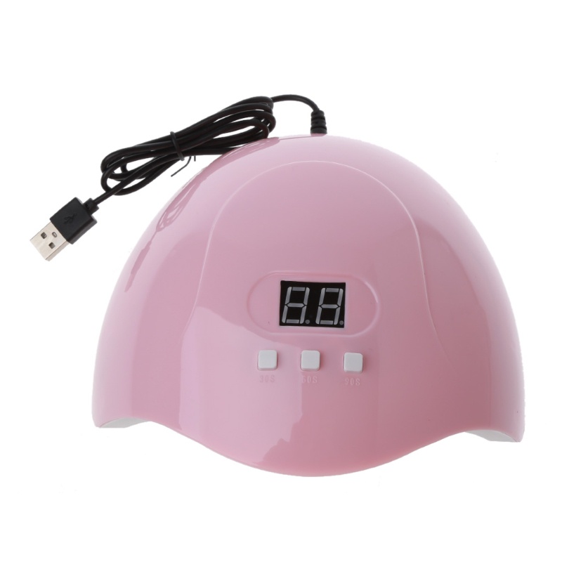 flgo 54W UV Dryer UV Resin Fast UV Curing Lamp 30s 60s 90s Timer Nail Art Manicure Gel Dryer USB Charge Jewerly Making Tools