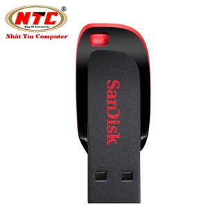 USB Sandisk Cruzer Blade CZ50 128GB (Đen) - Nhất Tín Computer