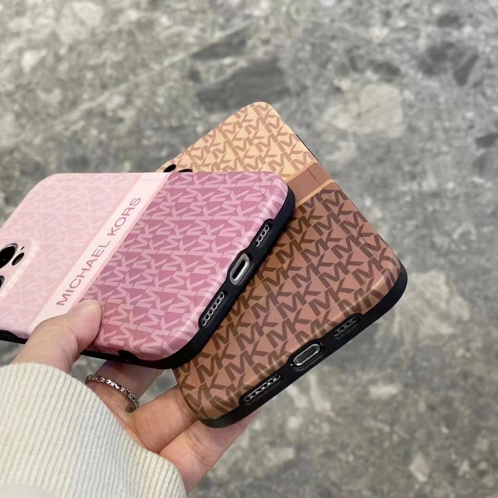 Mk Ốp Điện Thoại Viền Thẳng Họa Tiết Chấm Bi Cho iphone 11 13 pro Max 12 pro Max 11 X 6 6sp 7 8 plus XR Xs Max