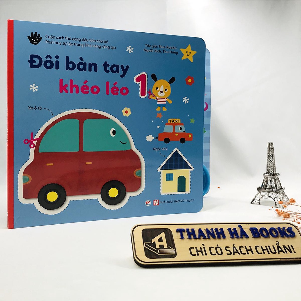 Sách - Đôi Bàn Tay Khéo Léo 1 (5+) Tặng kèm Chiếc kéo an toàn