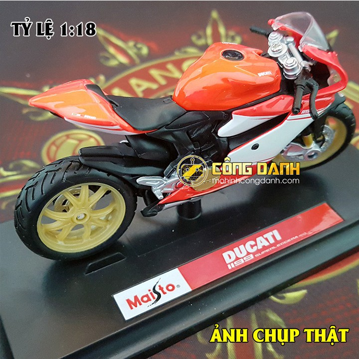 Xe Mô Hình 1:18- Ducati 1199 Superleggera