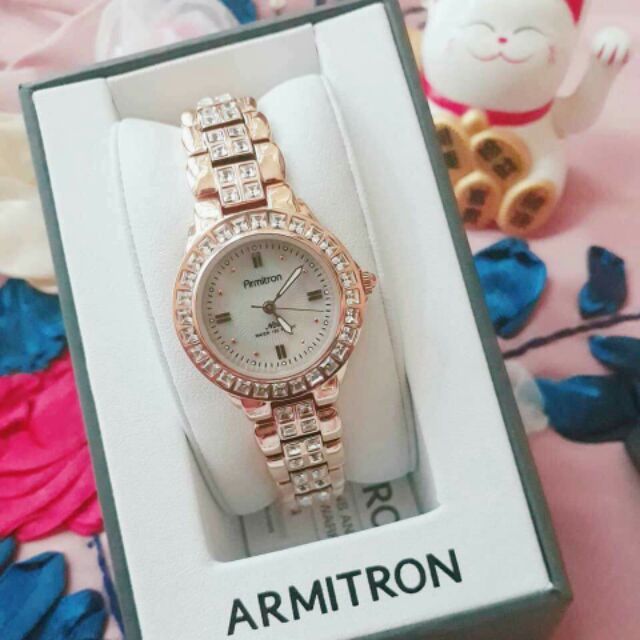 Đồng hồ nữ Armitron 75/3689MPRG màu rose gold 26mm