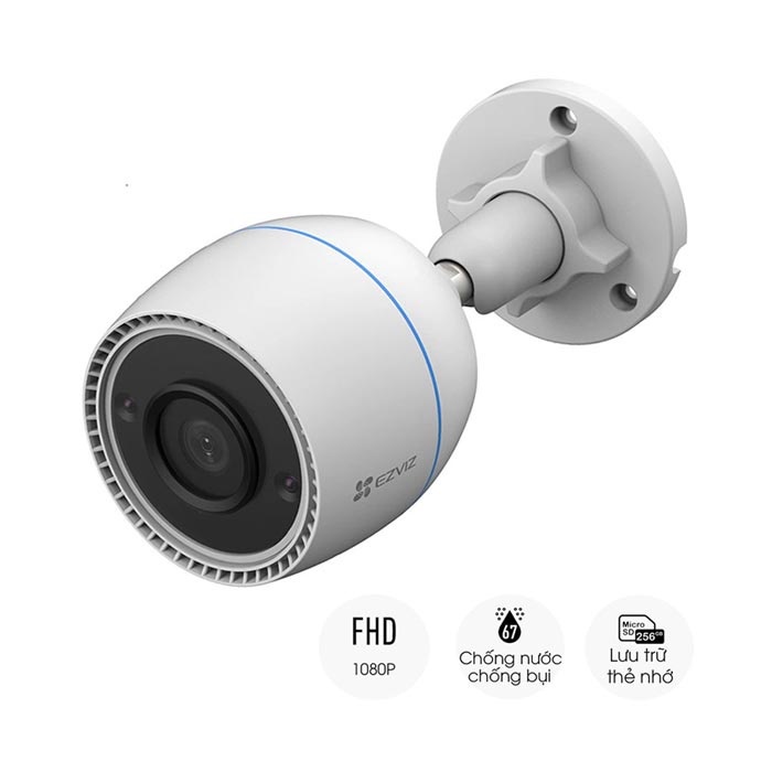 Camera wifi ngoài trời EZVIZ C3TN 2.0 có mic thu âm, cảnh báo chuyển động- Bảo Hành 24 Tháng