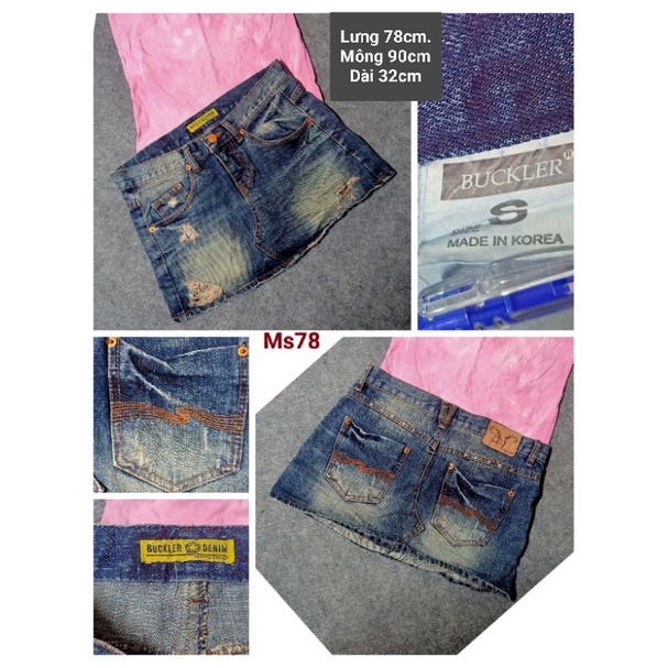 Chân váy jeans HQ