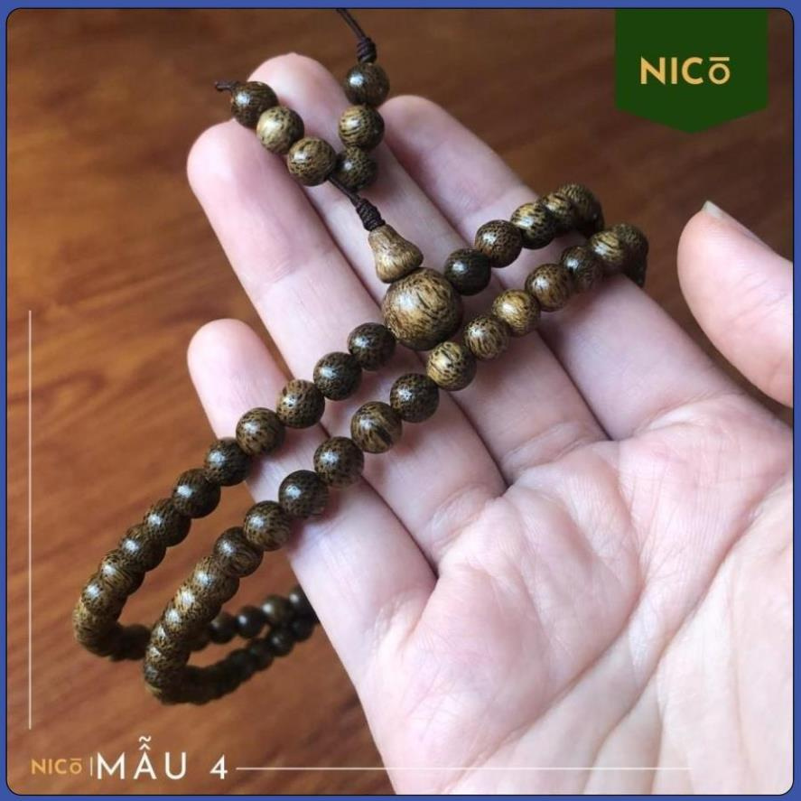 [TẶNG HỘP GẤM] Vòng tay Trầm Hương 108 hạt 3 mẫu 3mm 5mm 6mm | BigBuy360 - bigbuy360.vn