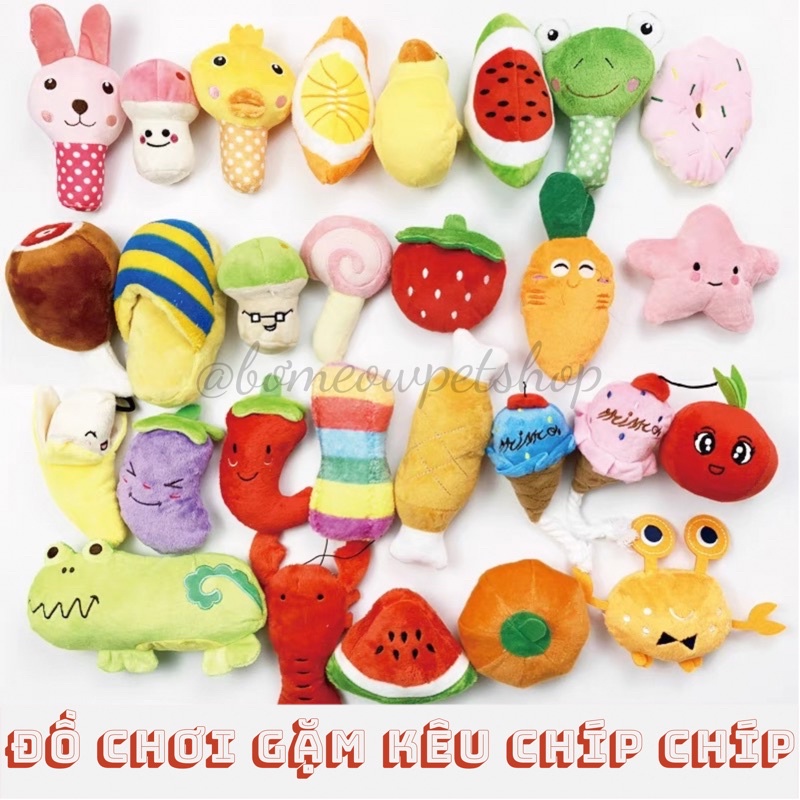 nhồi bong chuột chíp kêu nhiều hình