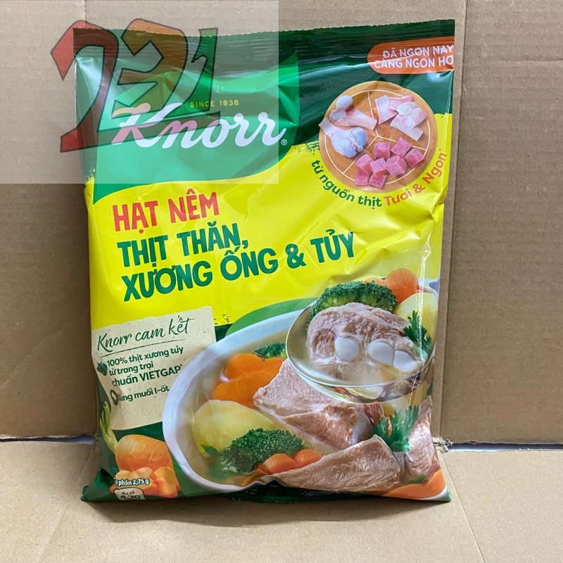 [900 g] Túi Hạt Nêm Knorr Thịt Thăn Xương Ống Và Tuỷ