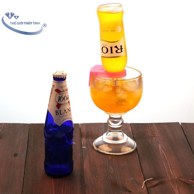 Nút Gài Kẹp Chai Beer Cocktail Úp Ngược Giao Màu Ngẫu Nhiên