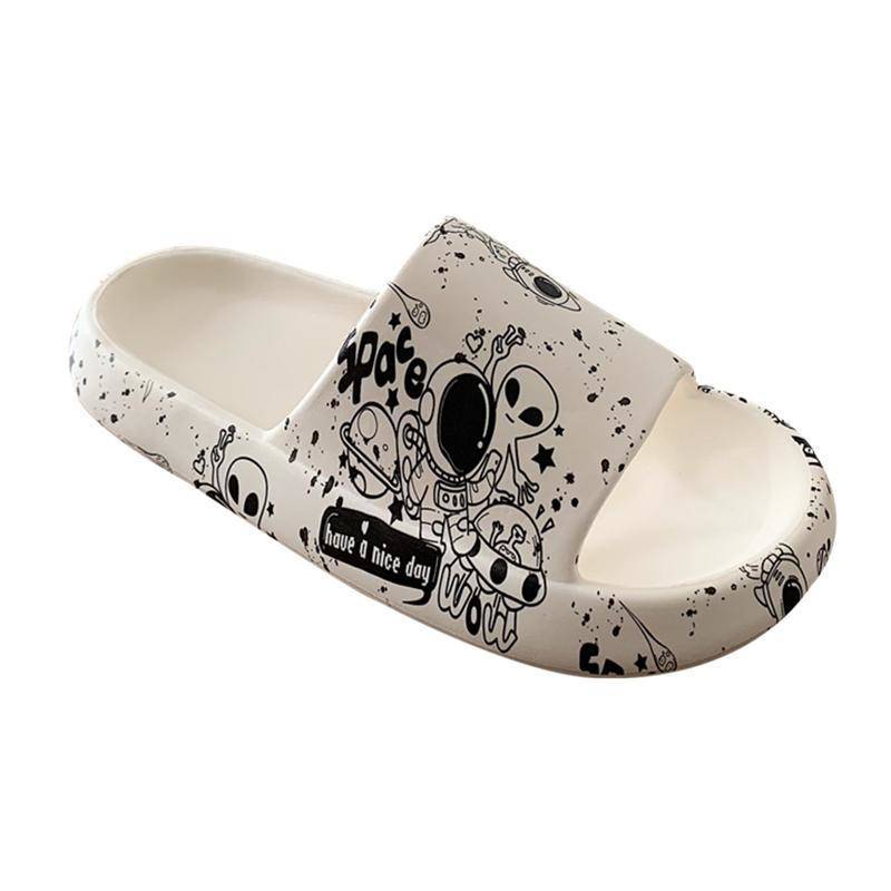 Dép lông,dép bánh mì Dép xăng đan Dép Đi Trong Nhà Họa Tiết Graffiti Phong Cách Hiphop Cá Tính