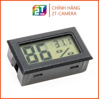 Ẩm kế điện tử đo ẩm, nhiệt độ tủ chống ẩm (kèm pin) - PHUKIEN2T_Q01103