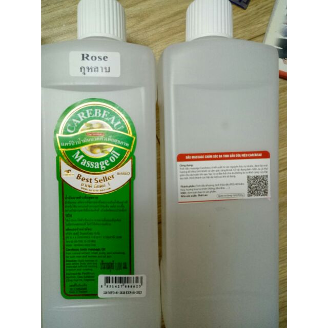 Dầu massage thái hàng chuẩn loại 1 chai 1000ml