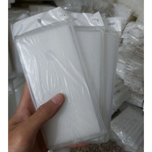 Bộ 2 chiếc ốp lưng  silicon trong suốt cho xiaomi mi max (loại tốt)