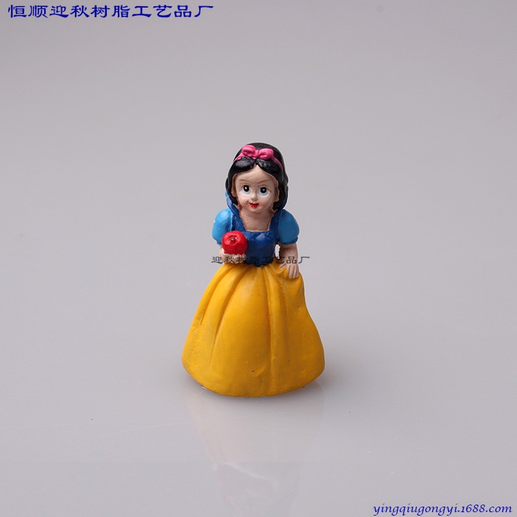 Chậu Hoa Trang Trí Bể Cá Hình Bạch Tuyết Và Bảy Chú Lùn Vi Mô