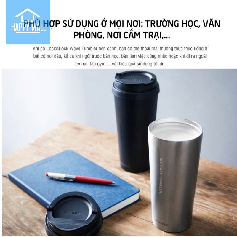 Ly Giữ Nhiệt Lock&amp;Lock Clip Tumbler dung tích 540ml LHC4151