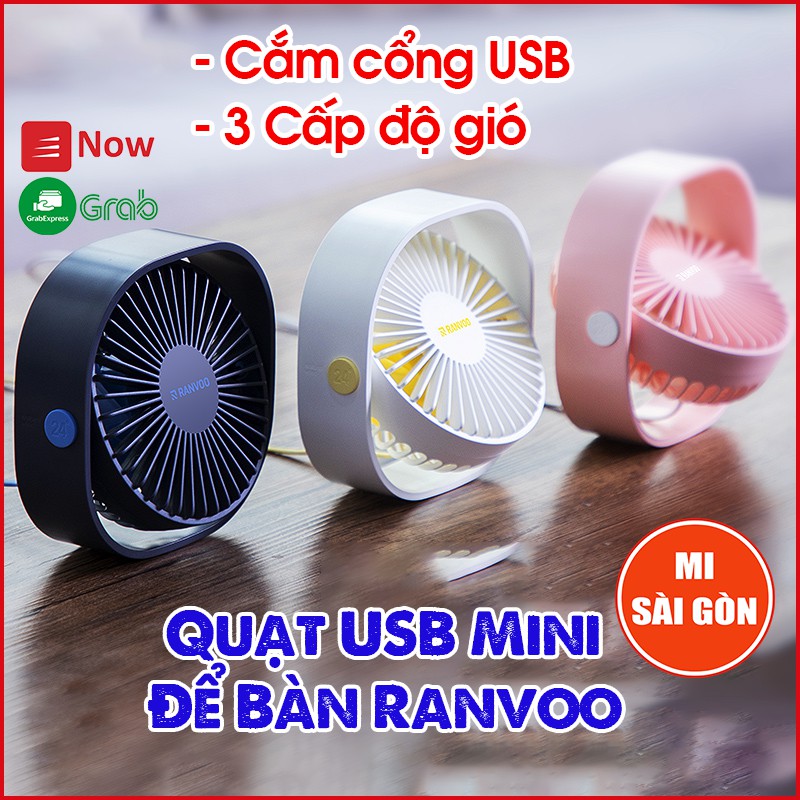 Quạt USB Mini Để Bàn RANVOO