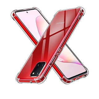 Ốp lưng Samsung Note 8 10 Lite 10 Plus S8 S9 S10 Plus S20 FE Silicone Trong suốt Chống sốc