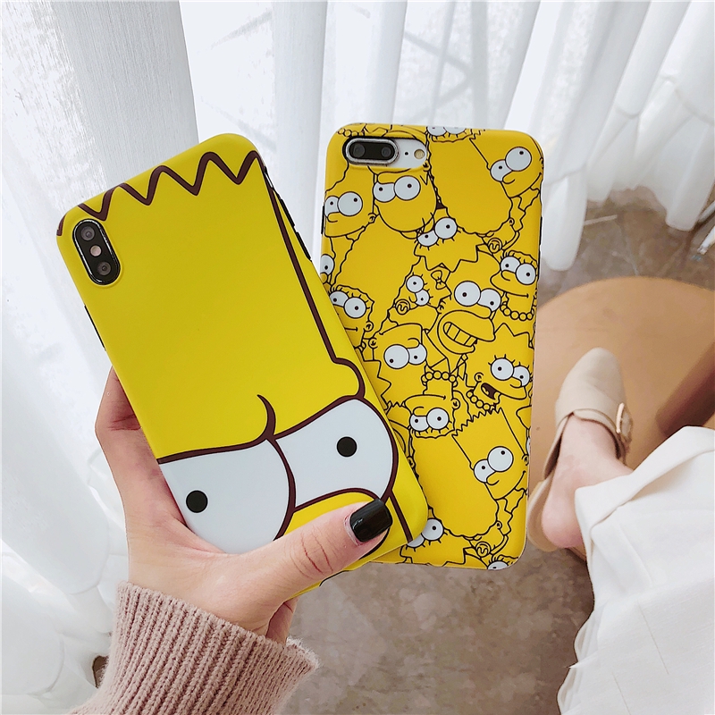 Ốp lưng iphone Nhà simpson trơn 5/5s/6/6plus/6s/6splus/7/7plus/8/8plus/x/xr/xs/11/12/pro/max/plus/promax - Awifi M2-2 | BigBuy360 - bigbuy360.vn