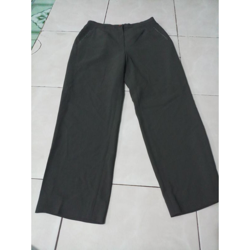 Quần tây ống suông
