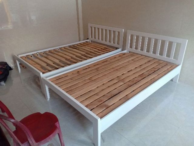 01 Cây thang giường gỗ ngang 1m2 dùng cho giường 1m2