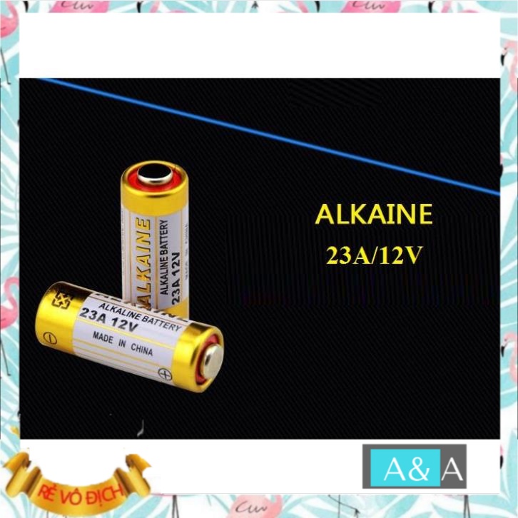 Bộ 2 pin ANKALINE 12V 23A cho chuông cửa, điều khiển, bút trình chiếu...