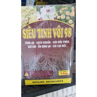 Siêu tinh vôi 98 hộp 1kg