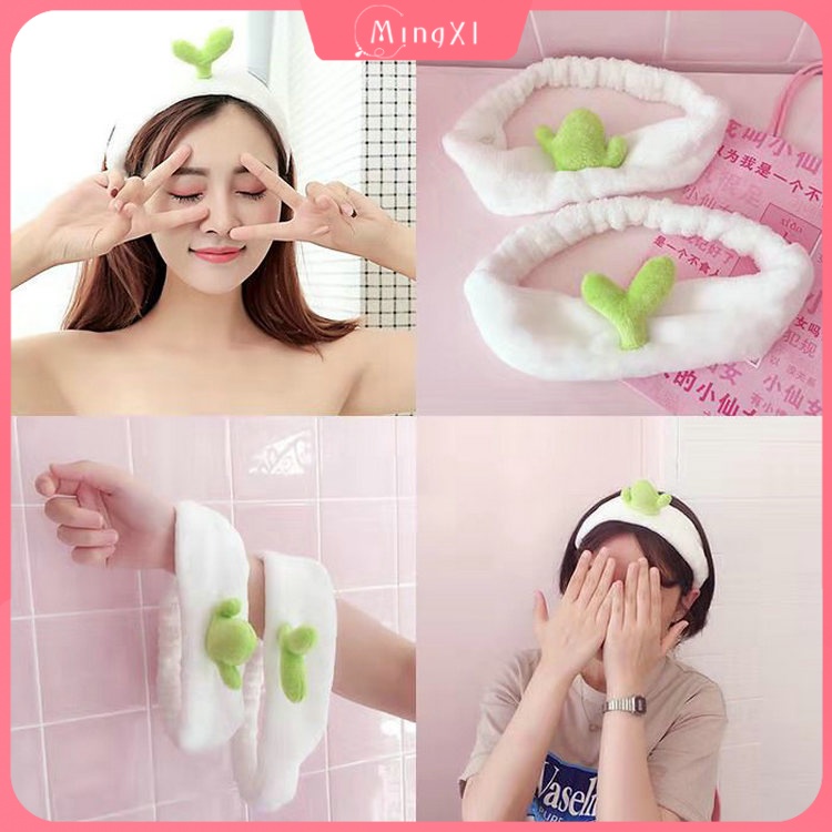 Băng đô cài tóc phong cách Hàn Quốc đơn giản