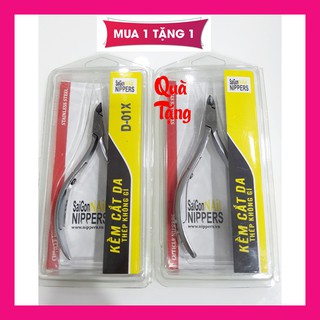 [ MUA 1 TẶNG 1 ] - Kềm Cắt Da Inox D-01X Tặng Kềm Cắt Da Inox KTA