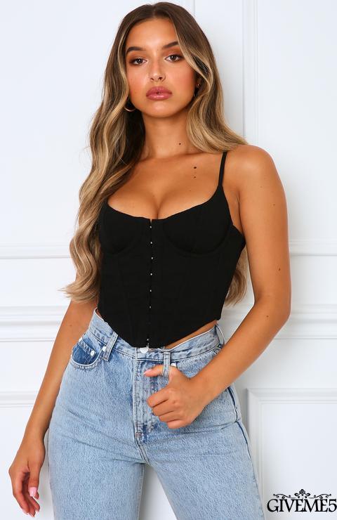 Áo hai dây lửng hở eo quyến rũ thời trang dành cho nữ