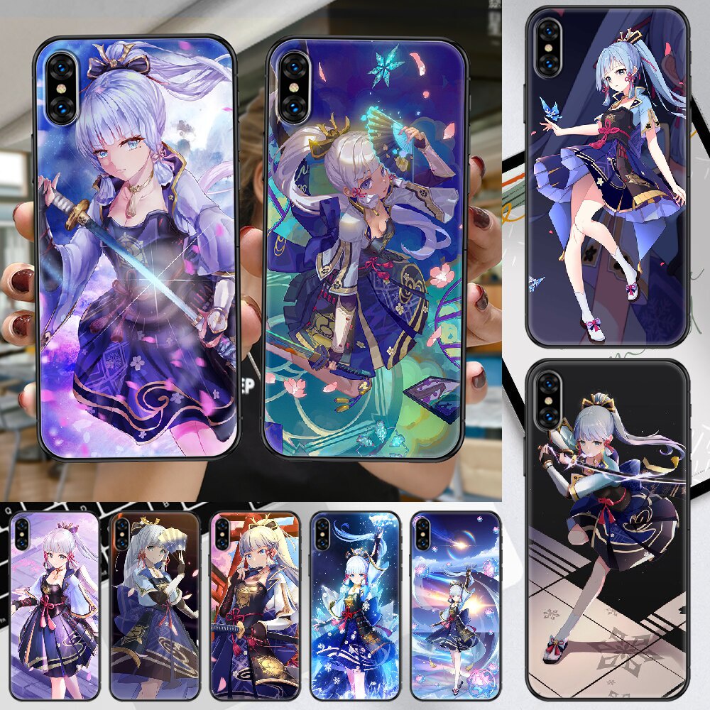 Ốp điện thoại Genshin Impact: Ayaka cho Samsung, Iphone, Xiaomi, Vsmart, Iphone, Oppo, Huawei, Vivo...