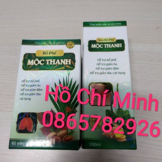 Bổ phế Mộc Thanh 60v_Siro Bổ phế Mộc Thanh 100ml