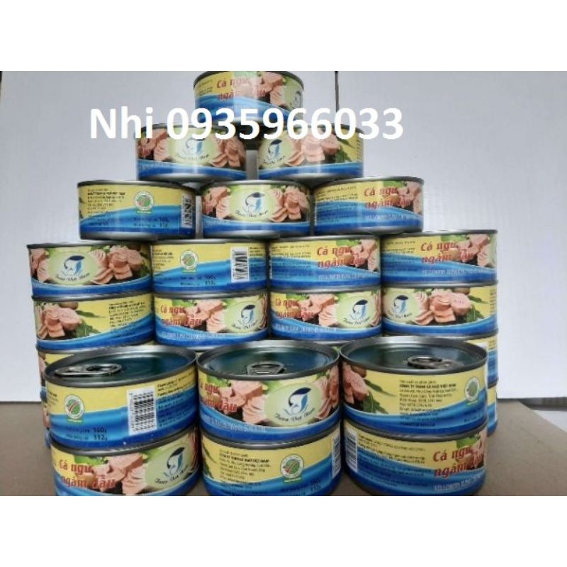 Cá ngừ ngâm dầu Skipjack/ Yellowfin Tuna chunk (miếng) 160gr/ lon | BigBuy360 - bigbuy360.vn