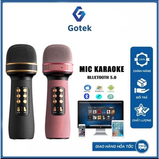 Mic Bluetooth Hát Karaoke Ktv WS-898 Nâng Giọng Cực Chất Chế Độ Ghi Âm Loa Hát Karaoke Âm Thanh Siêu Đỉnh